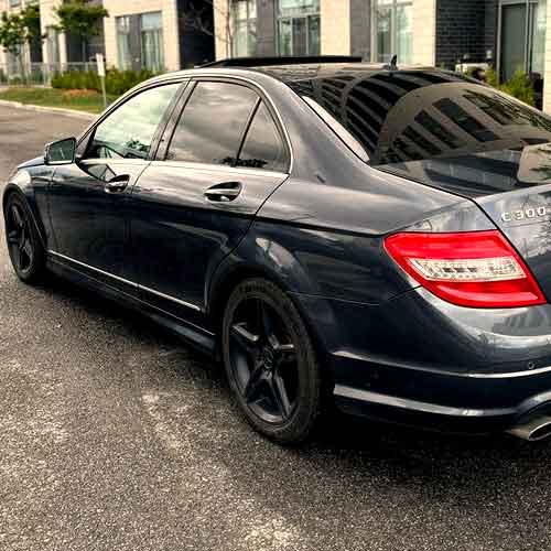 Winter Tire on Mercedes