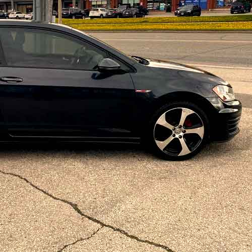 Winter Tire on VolksWagen